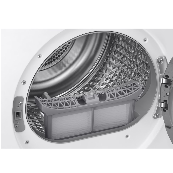 Samsung Pengering AI Dryer Super Speed Front Loading 10 Kg - DV10BB9440GHSE